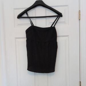 Stylish Black Camisole Top